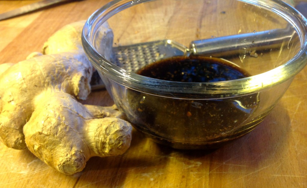 Ginger soy sauce